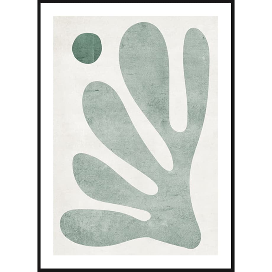 Poster Story, Plakat, Obraz - Organiczny Kształt No2