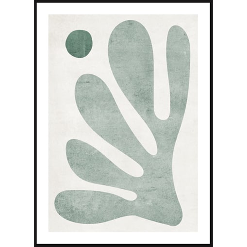 Poster Story, Plakat, Obraz - Organiczny Kształt No2