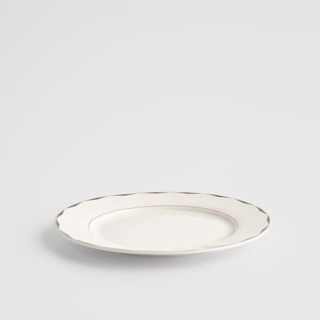 Talerz Deserowy Olea z motywem geometrycznym