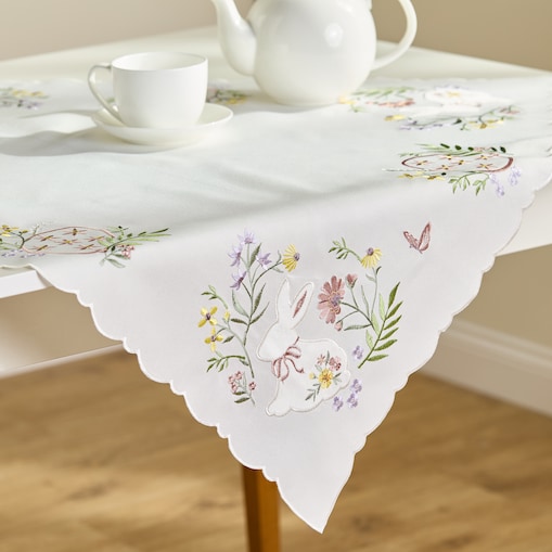 Serweta Haftowana Lapique 80x80 cm z motywem jajka