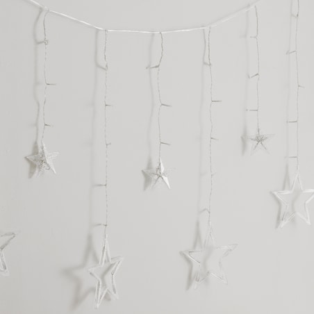 Kurtyna Świetlna Starnis z motywem gwiazdy