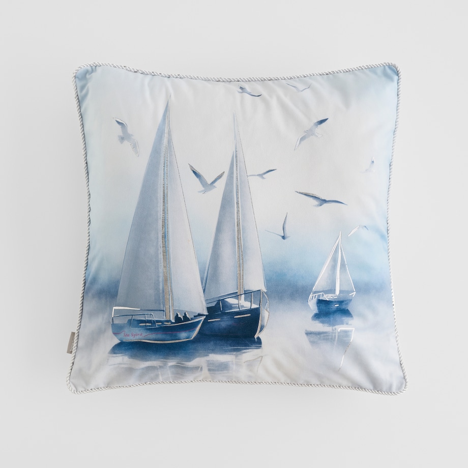 Poszewka z nadrukiem Boatsi 45x45 cm