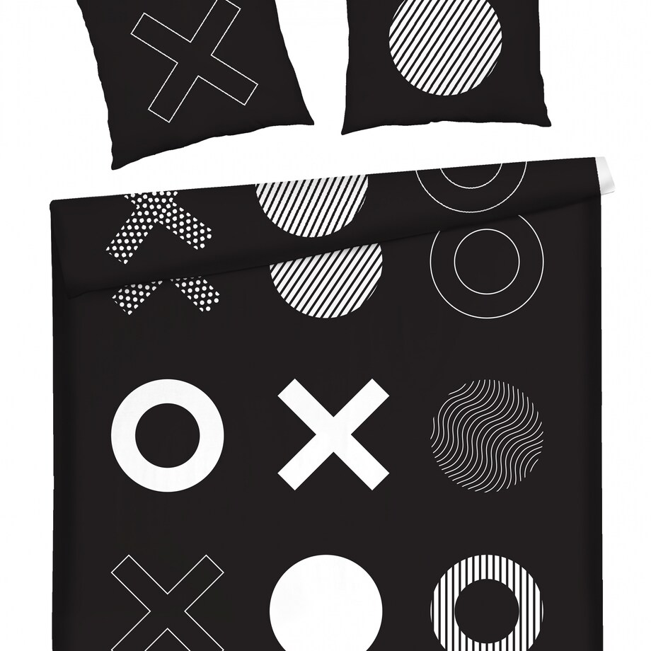 Pościel Satynowa Tictactoe 200x220 cm
