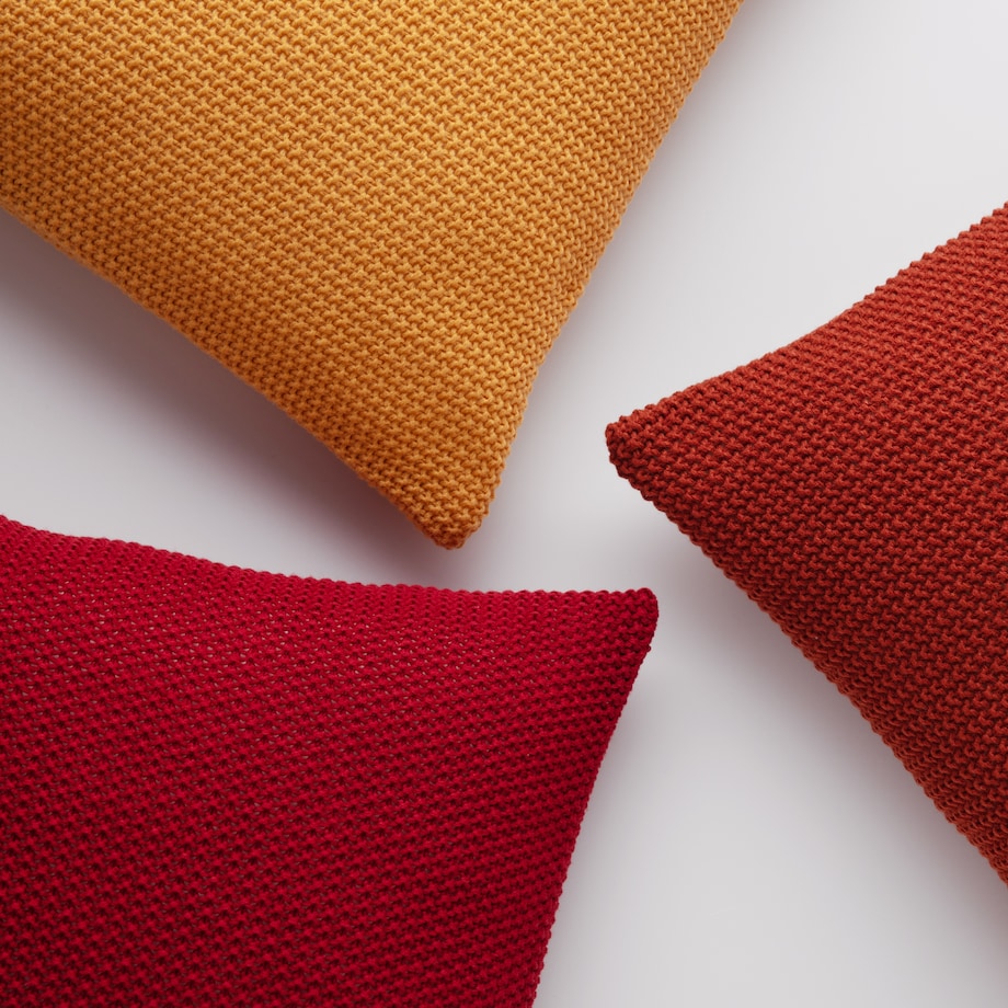 Poszewka jednokolorowa dzianinowa Zaldar 45x45 cm