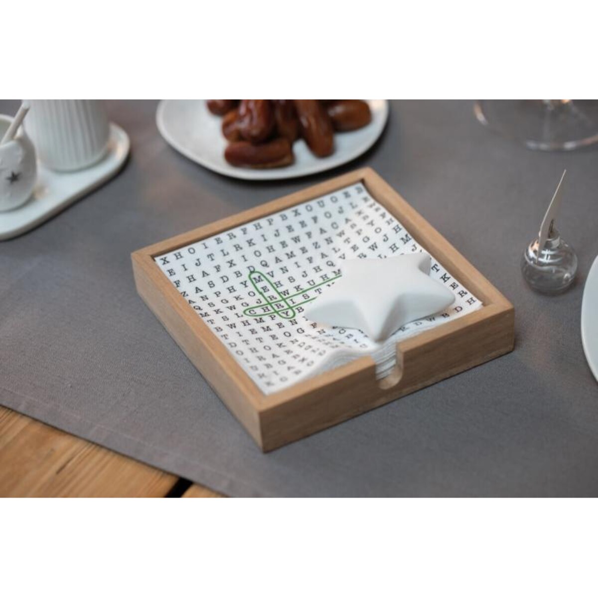 Serwetnik z obciążnikiem Gwiazda, 14.3x14.3cm, Reader