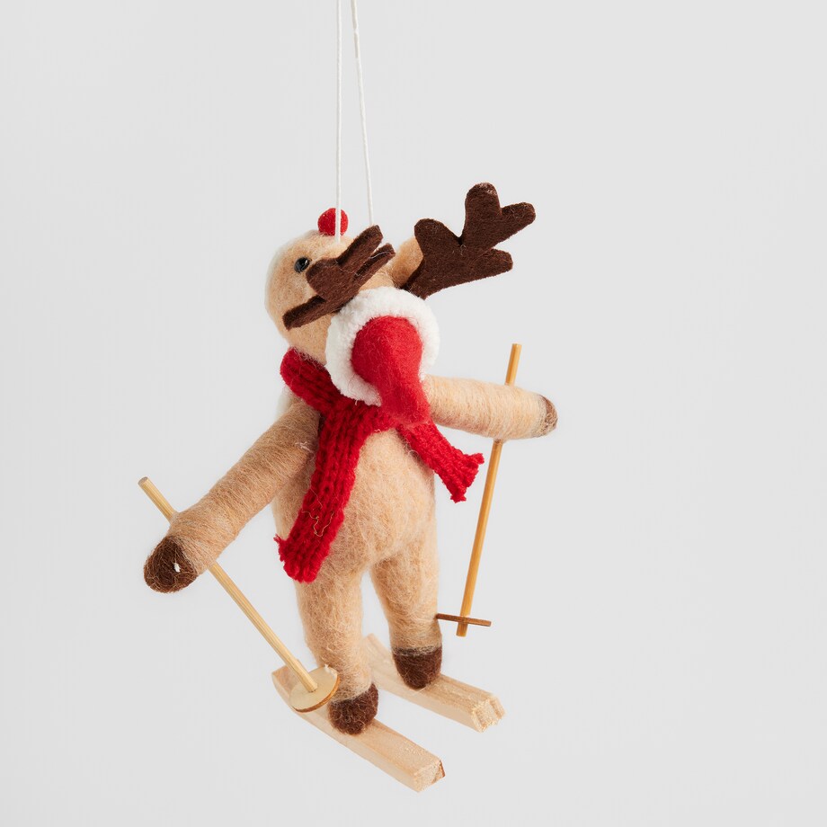 Dekoracja Wisząca Reniskate z motywem renifera