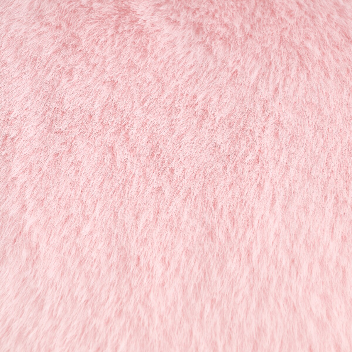 Poszewka Futrzana Molinio 45x45 cm w kratę