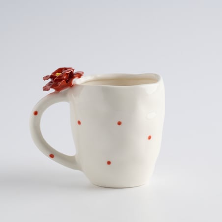 Kubek Petal z motywem kwiatowym