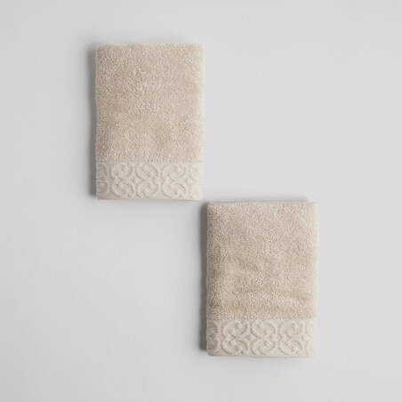 Komplet 2 szt. ręczników do twarzy lub do rąk Palais 30x50 cm