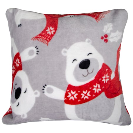 Poszewka Drukowana Winter Fellows 40x40 cm