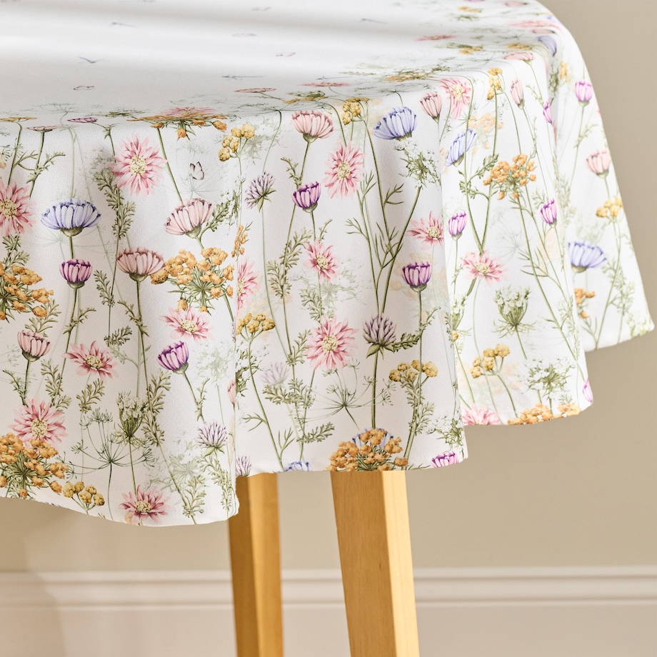 Obrus Drukowany Koperino ? 160 cm z motywem kwiatowym