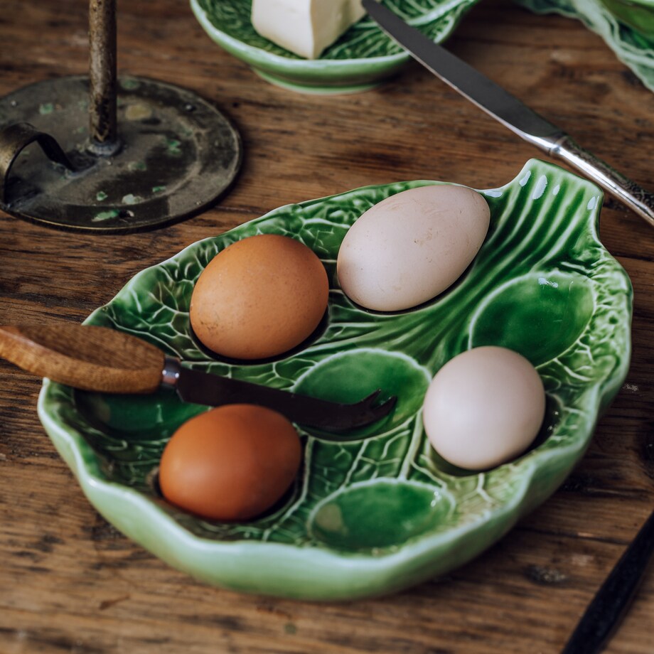 Egg Serving Plate Cabbagio 