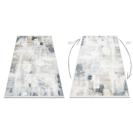 Dywan DISTIN 0144A biały / krem / beż 80x150 cm