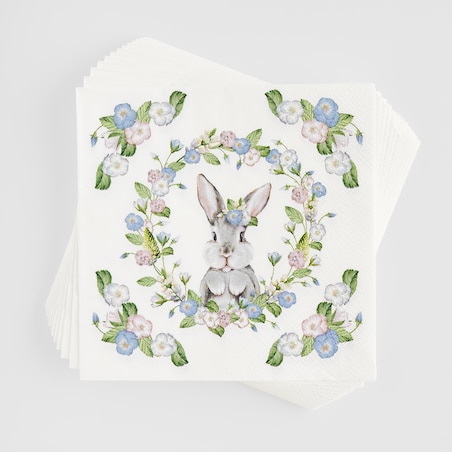 Komplet Serwetek Pansilo z motywem królika