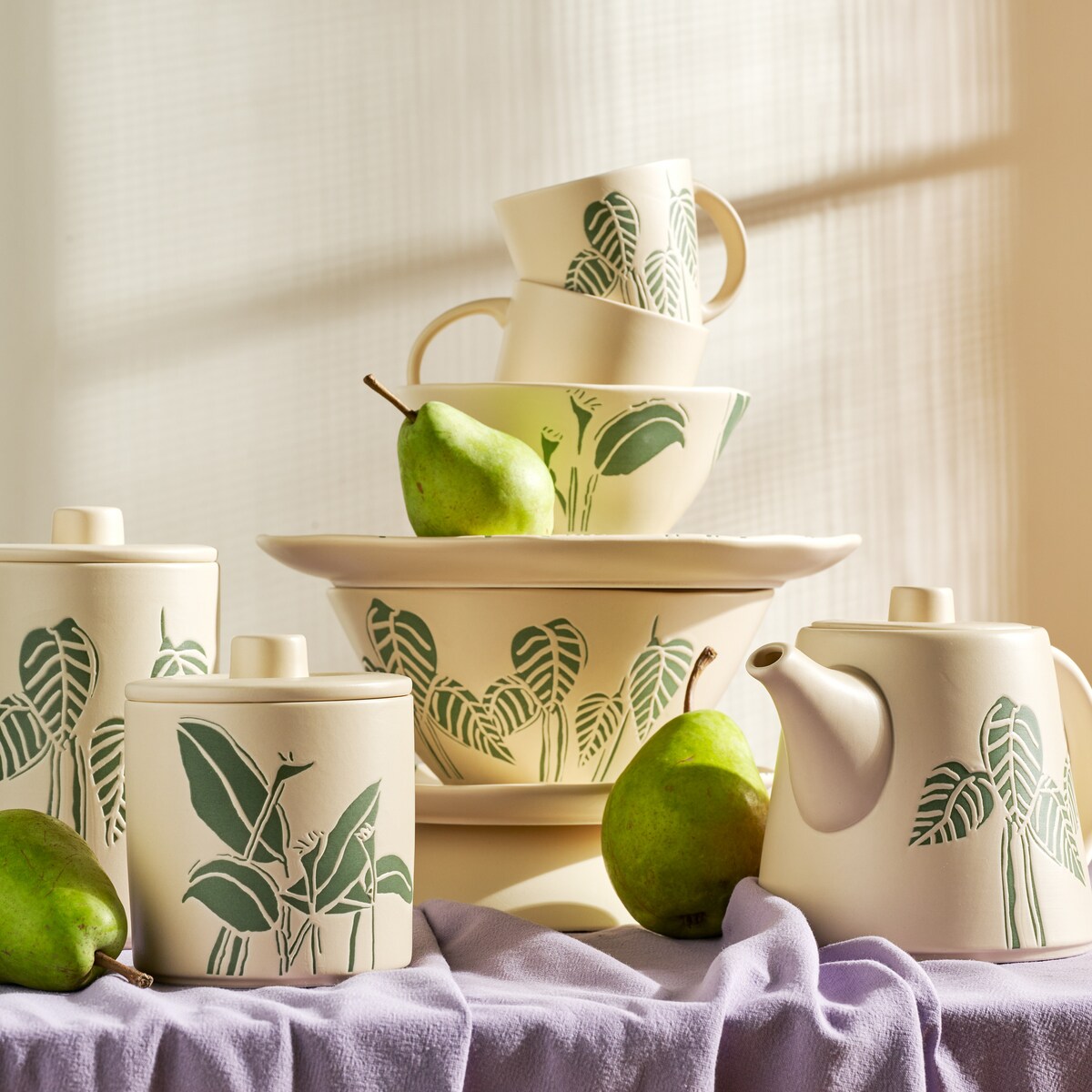 Misa Leavi z motywem tropikalnym