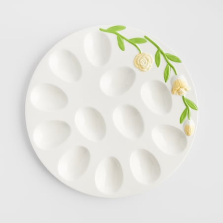 Patera Na Jajka Tulipano z motywem kwiatowym