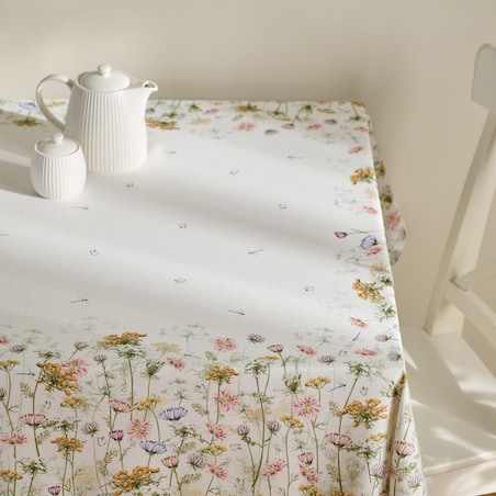Obrus z nadrukiem Koperino 150x220 cm z motywem kwiatowym