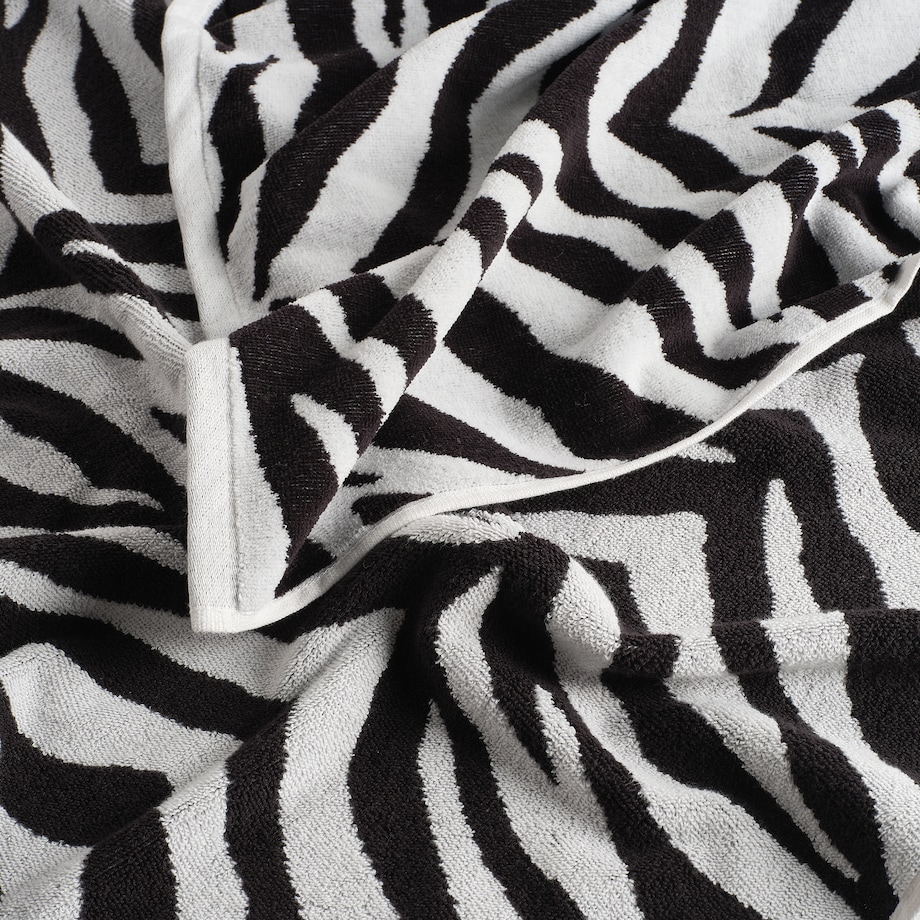 Ręcznik Zebhra 70x130 cm z motywem zwierzęcym