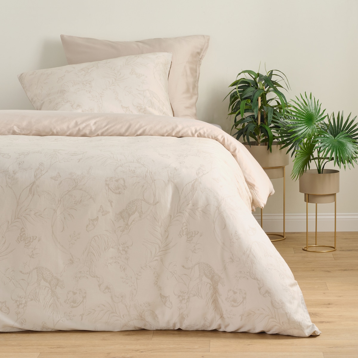 Pościel z bawełny satynowej Tamlin 160x200 cm