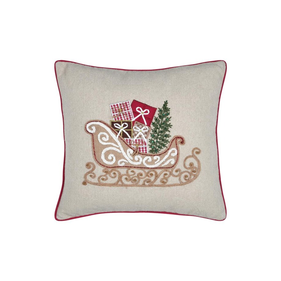 Świąteczna poduszka z nadrukiem, 45 × 45 cm