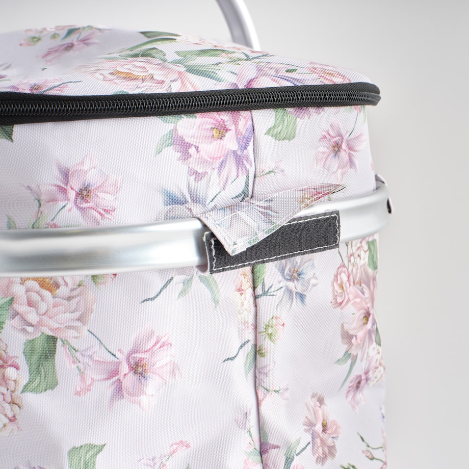 Kosz Zakupowy Tensianis 28x42 cm z motywem kwiatowym