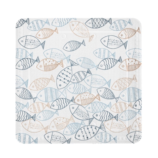 Kleine Wolke Sardinas Mata bezpieczeństwa pod prysznic Multicolor 55x 55 cm