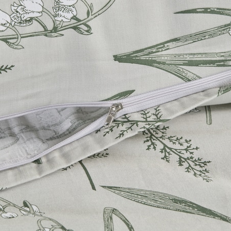 Pościel z bawełny satynowej Tinkerbellisa 160x200 cm z motywem roślinnym