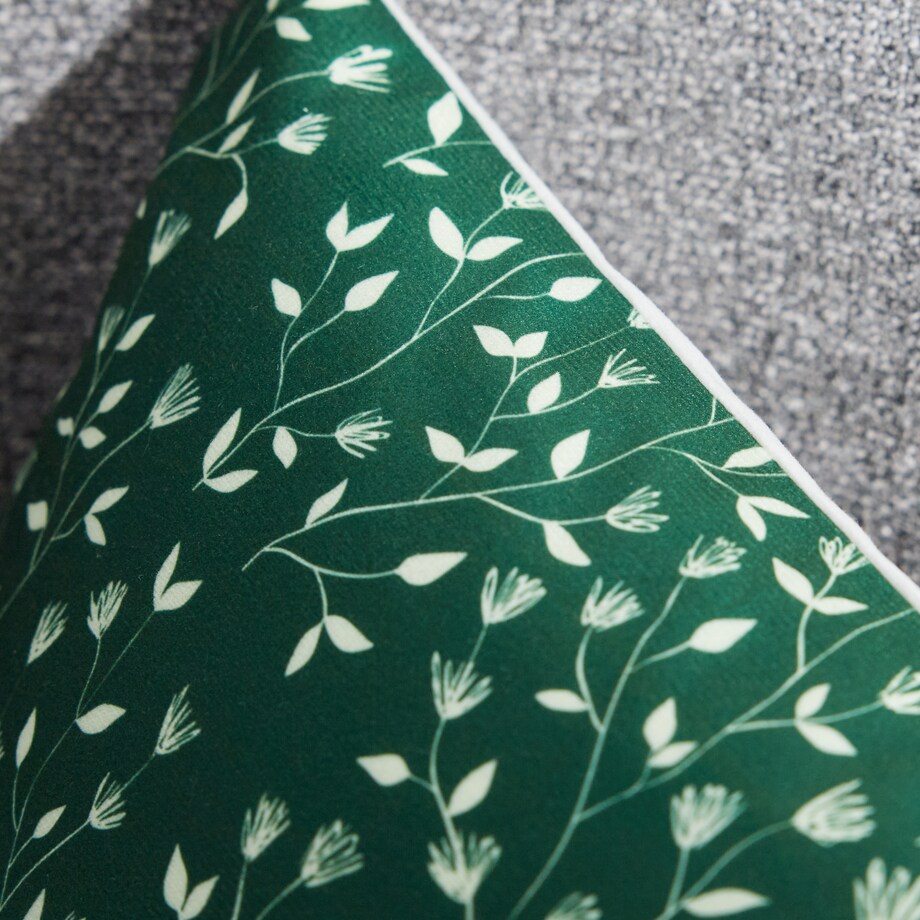 Poszewka Welwetowa Floralys 40x40 cm