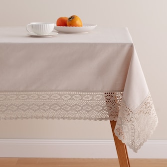 Cotton Tablecloth Lacerro 130x180 cm