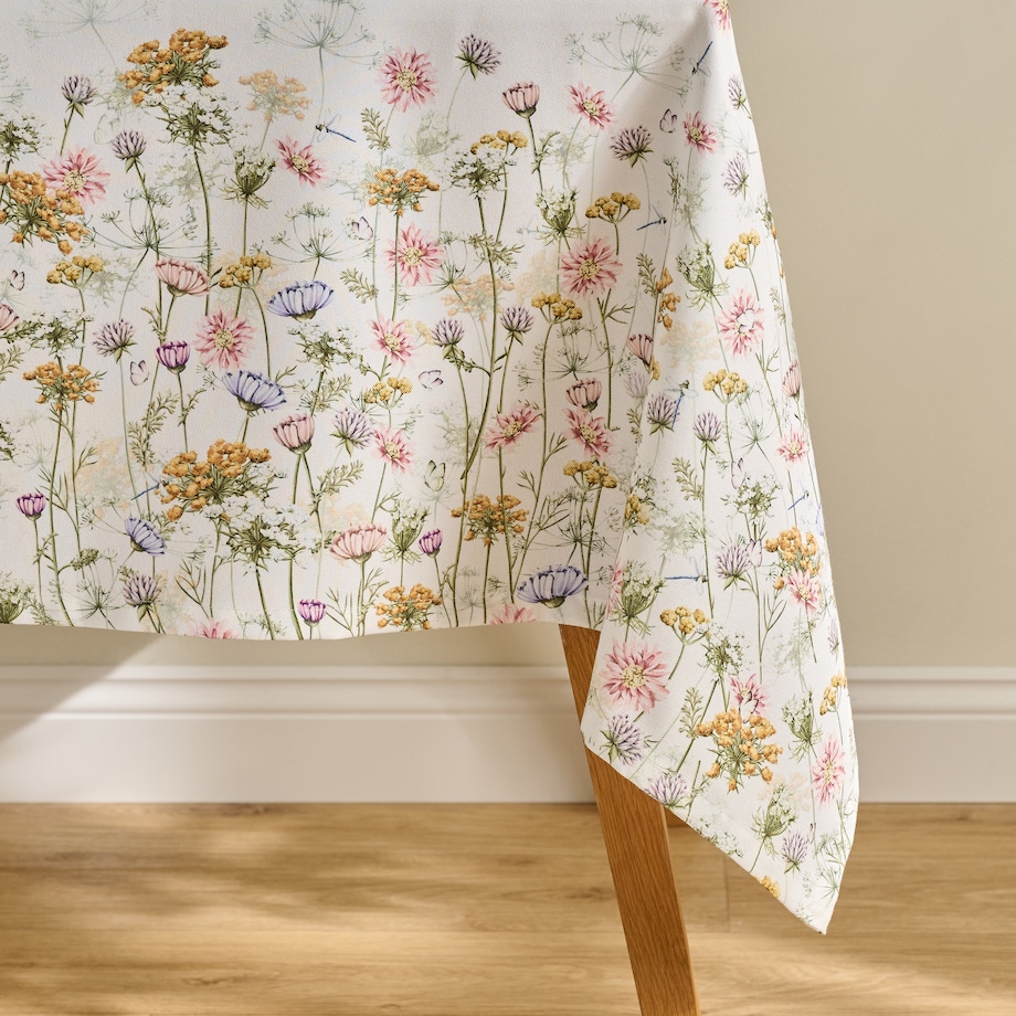 Obrus z nadrukiem Koperino 150x220 cm z motywem kwiatowym