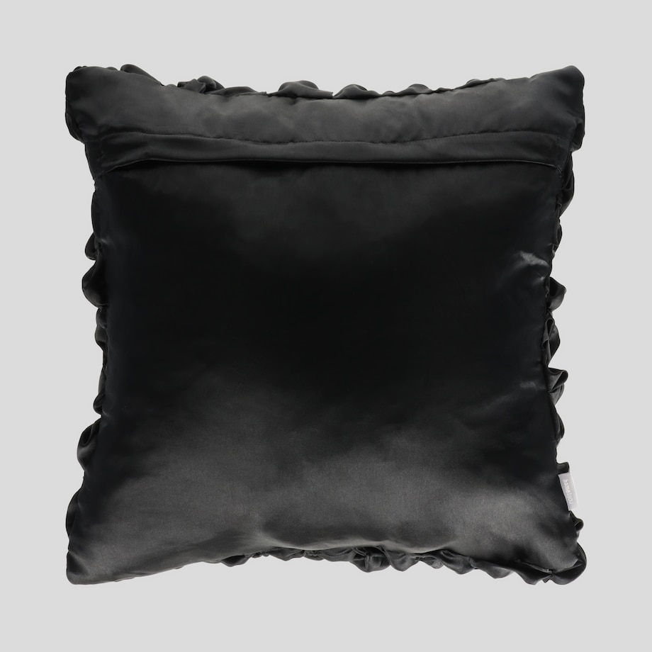 Poszewka satynowa drapowana Glamo 45x45 cm