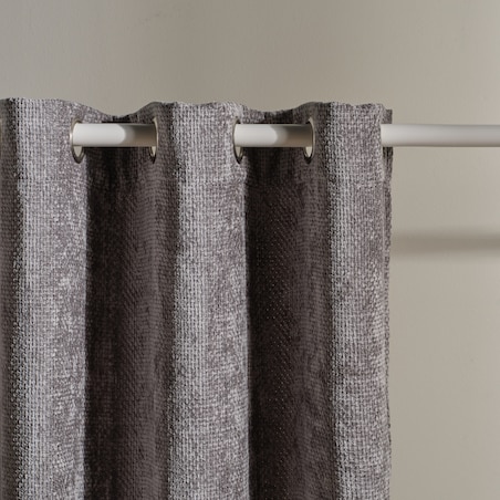 Zasłona Welwetowa Leila 140x250 cm z motywem geometrycznym