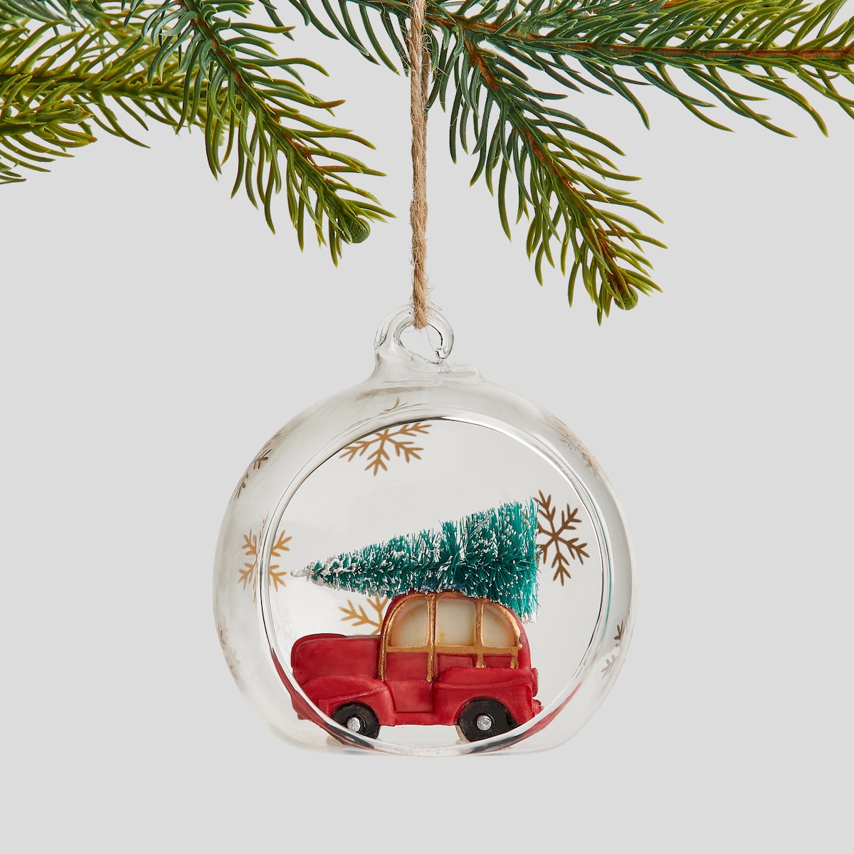 Bombka Christmas car