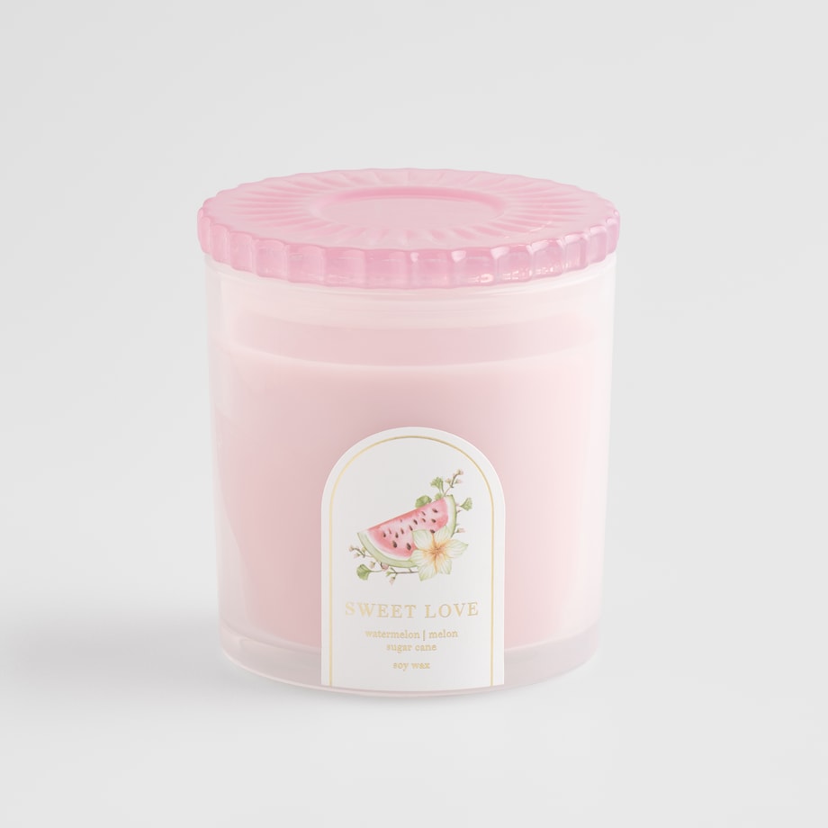 Świeca Zapachowa Bloomis z motywem kwiatowym