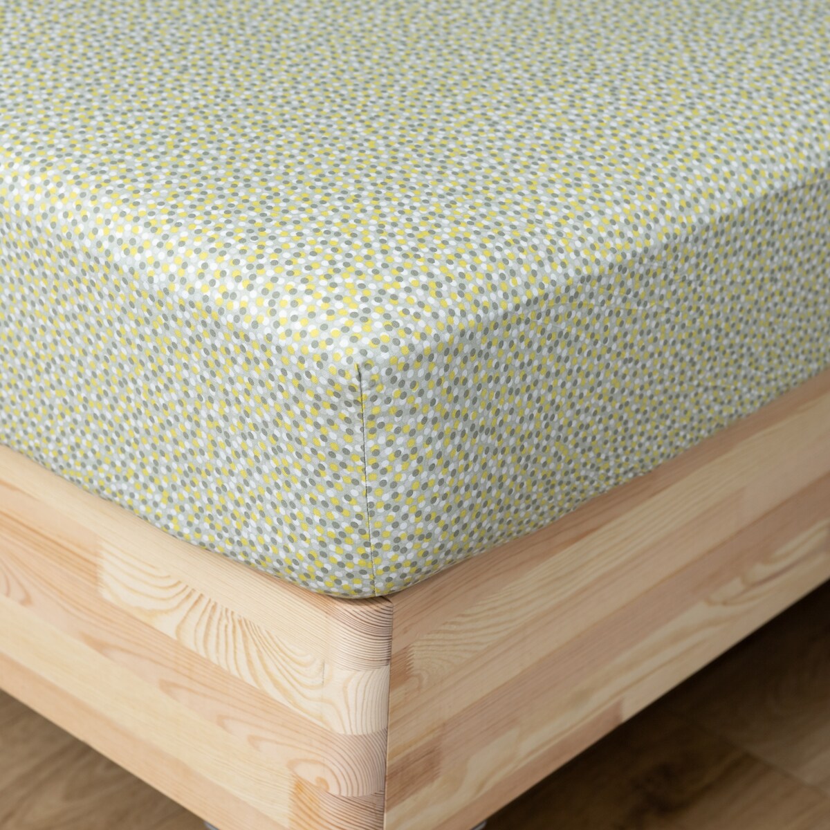 Prześcieradło Z Gumką Ponti 90x200 cm w groszki