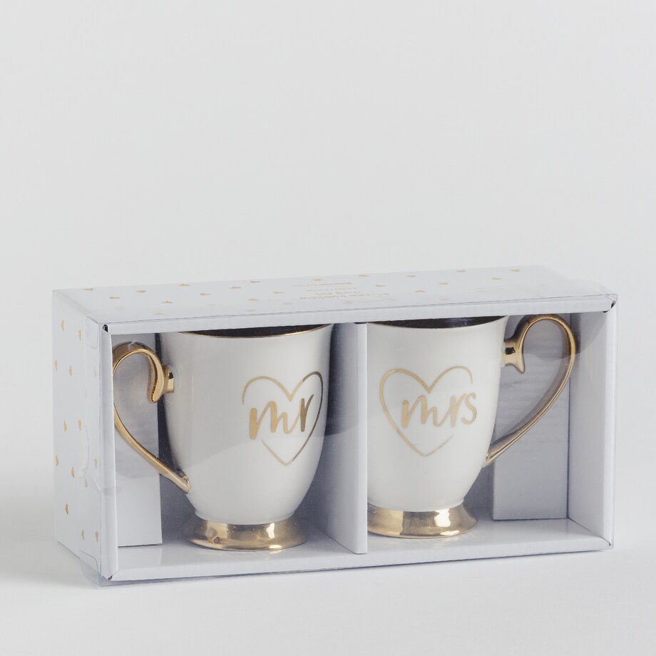 Komplet Kubków Couples Gold