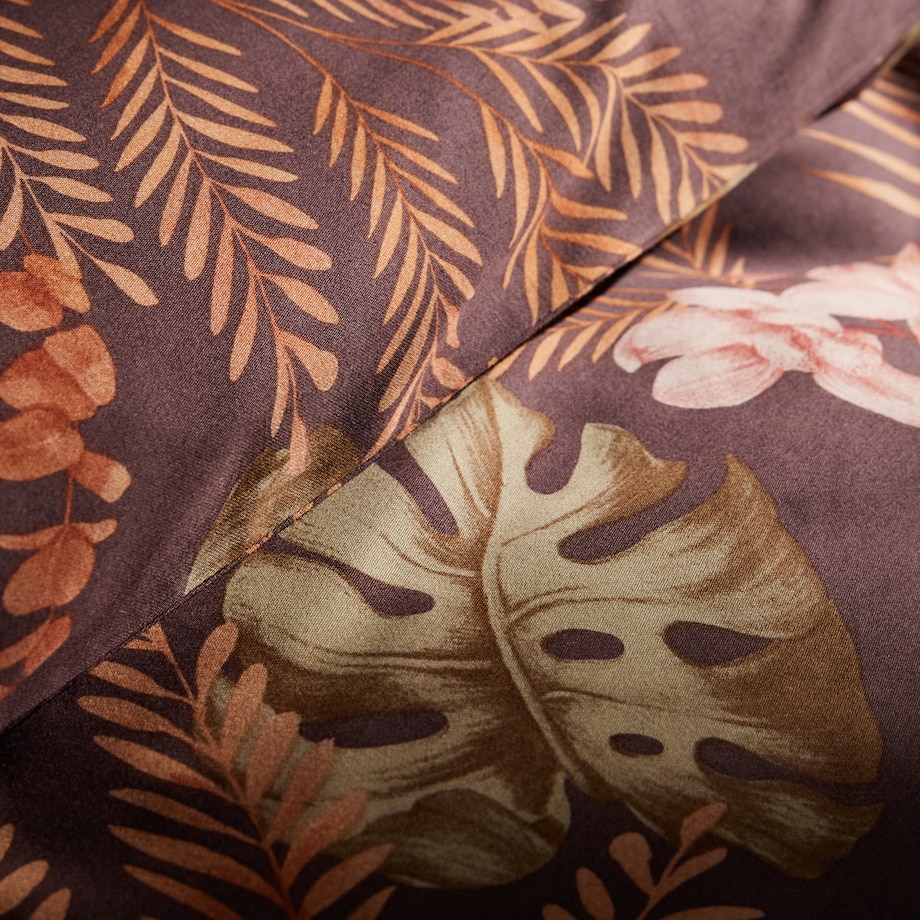 Pościel z bawełny satynowej Orchidea 200x220 cm