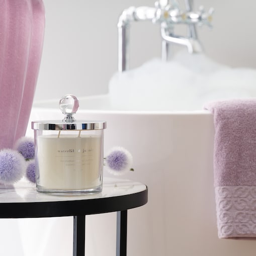 Świeca Zapachowa Oloro z motywem geometrycznym