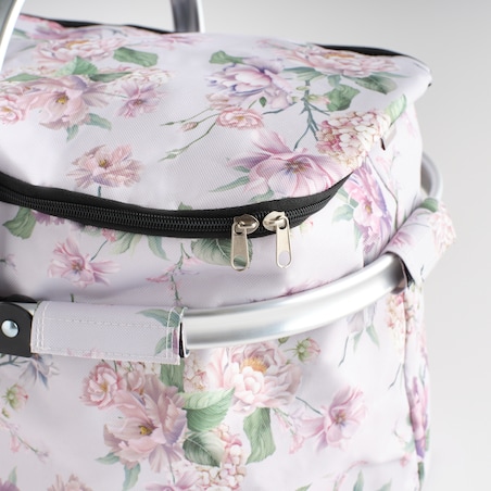 Kosz Zakupowy Tensianis 28x42 cm z motywem kwiatowym