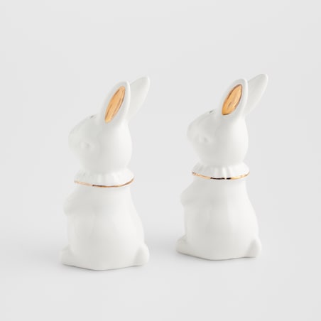 Solniczka I Pieprzniczka Wonderland z motywem królika