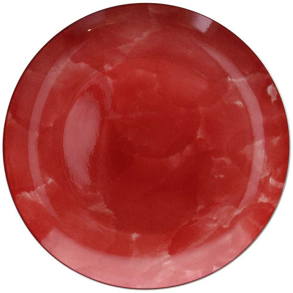 SFERA CZERWONY TALERZ OBIADOWY 27 CM