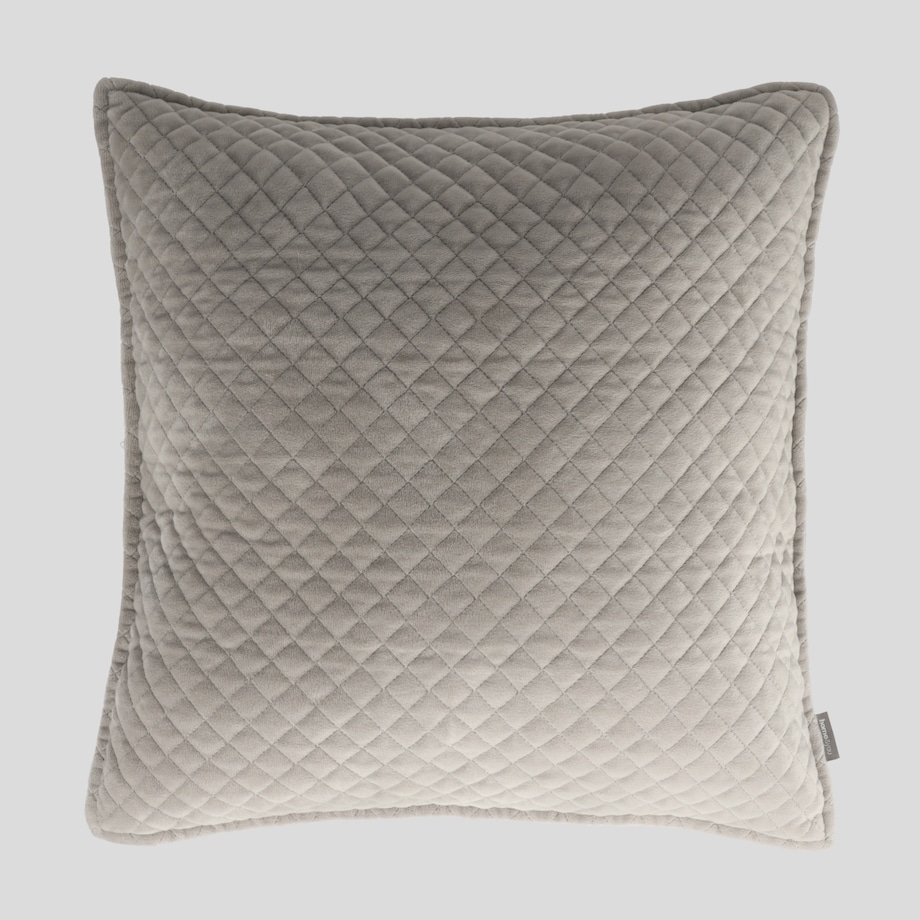 Poszewka Welwetowa Plums 45x45 cm z motywem geometrycznym