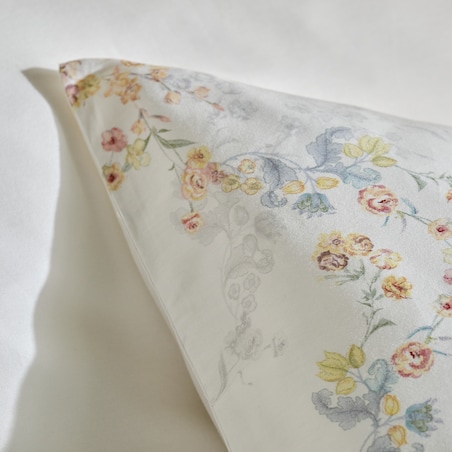 Pościel z bawełny satynowej Carlot 200x220 cm z motywem kwiatowym