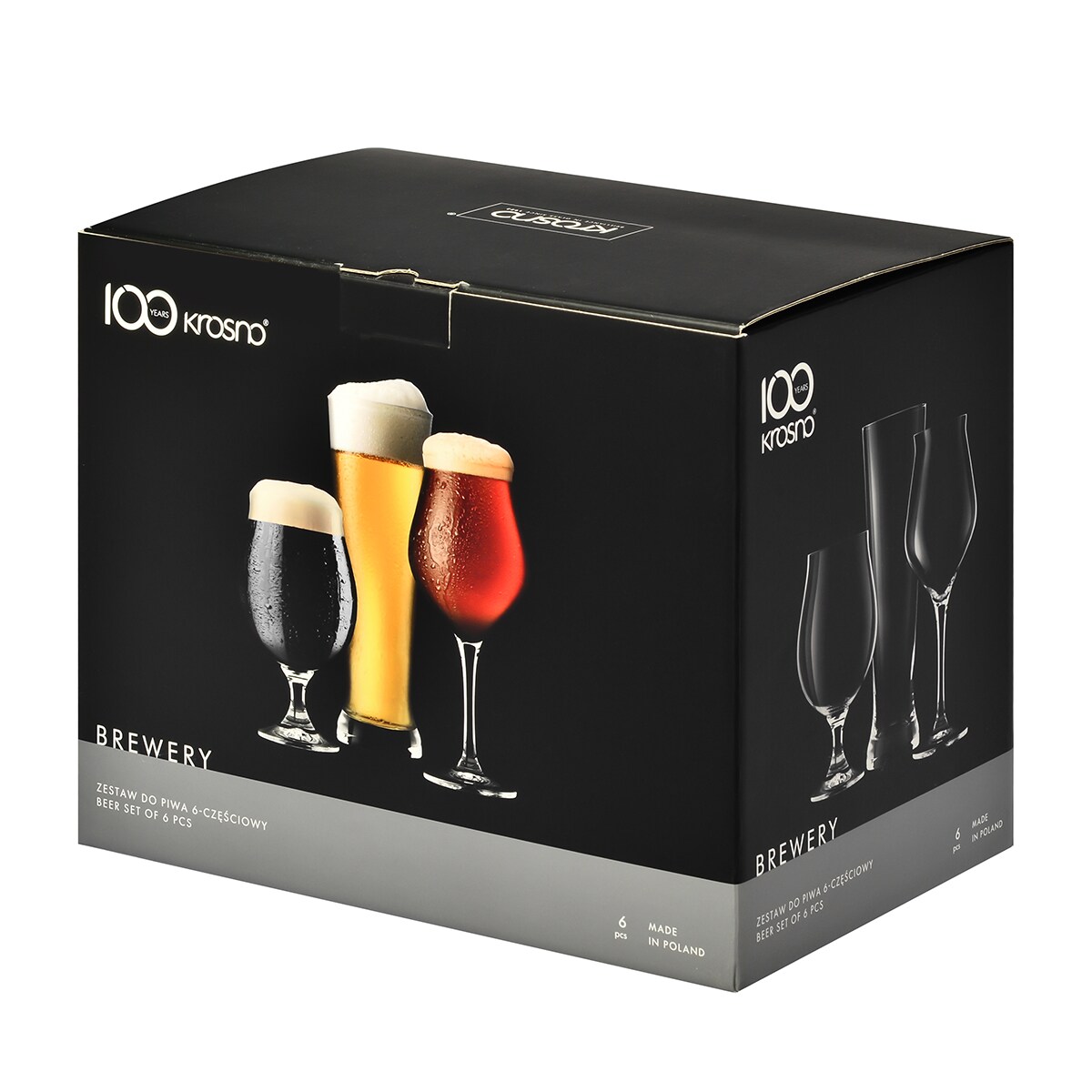 Komplet Szklanek Beer set new