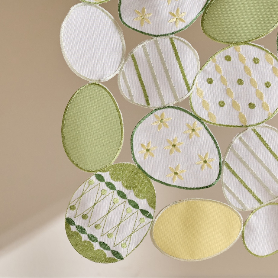 Bieżnik Haftowany Egios 35x180 cm z motywem jajka