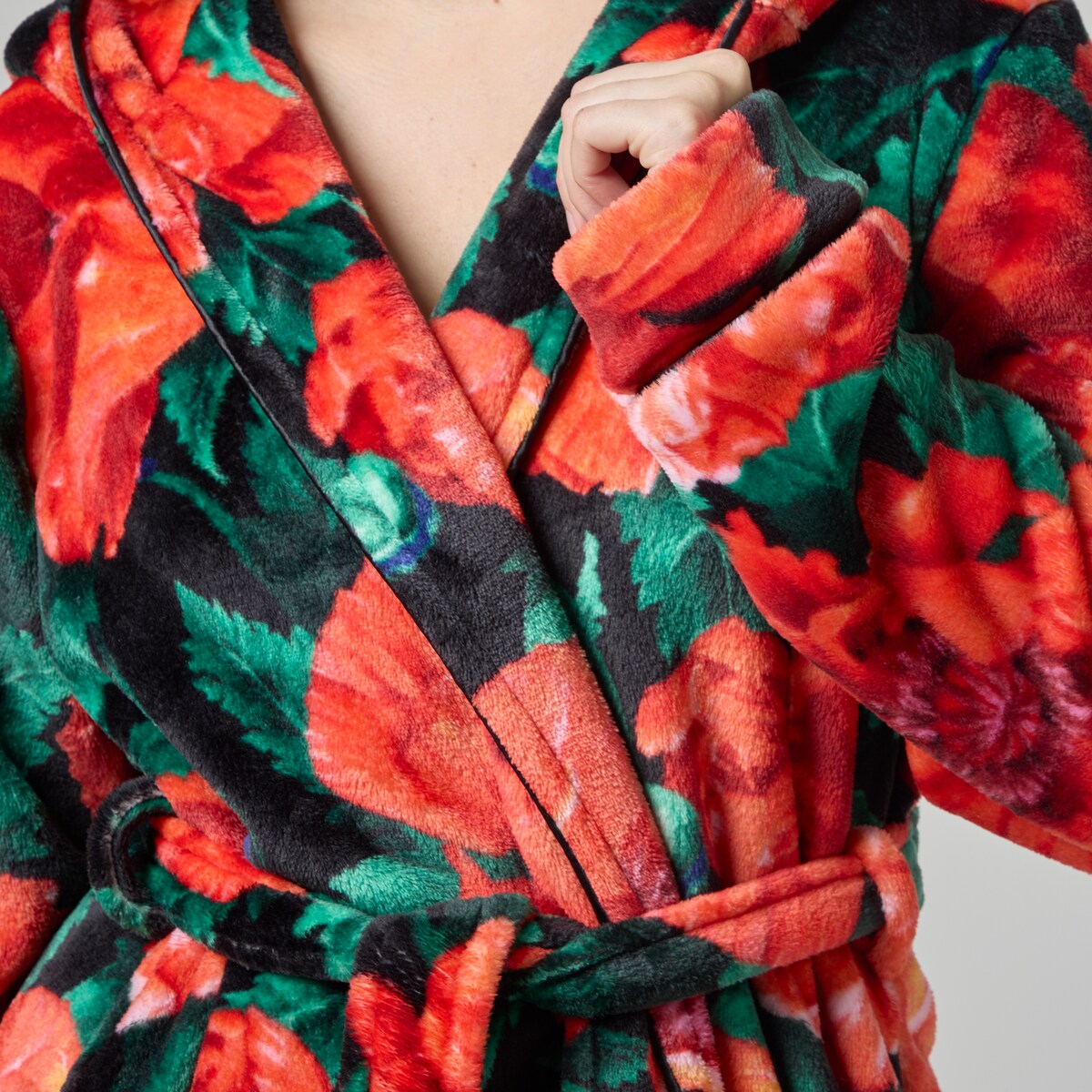 Szlafrok Casinos z motywem kwiatowym