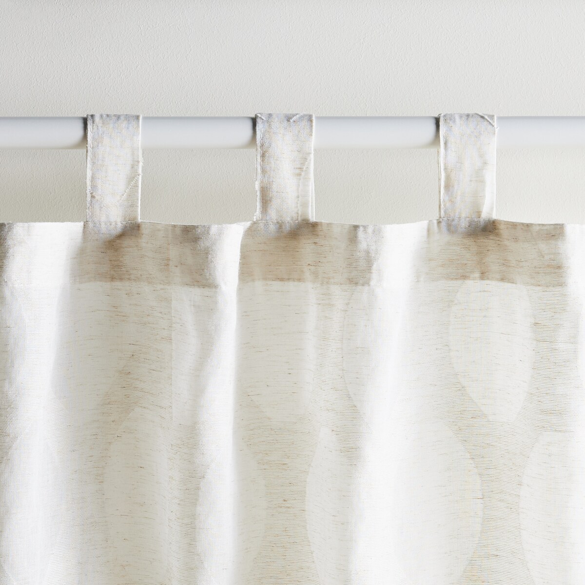 Firana z lnem Diako 140x250 cm