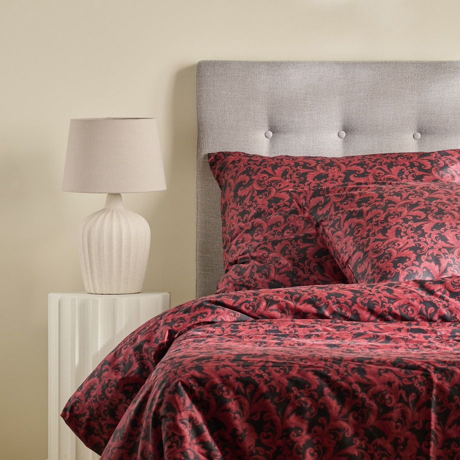 Pościel z bawełny satynowej Vilario 200x220 cm z motywem arabeski