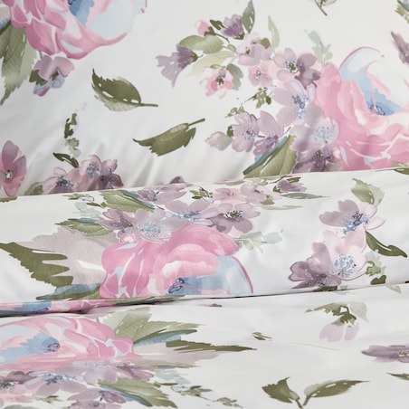 Pościel Z Mikrofibry Dosogwan 160x200 cm z motywem kwiatowym