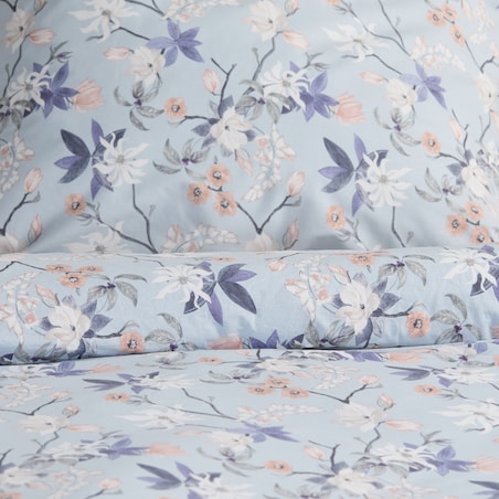 Pościel Bawełniana Morisa 160x200 cm z motywem kwiatowym